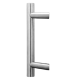 Karcher Design ES3G 1-1/4" Offset Pull Handle, Satin Stainless Steel