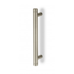 Rockwood RM1211 MegaTek, Small Grooved Door Pull, Straight - Flat Ends, For Cabinets, Casework & Closet Door