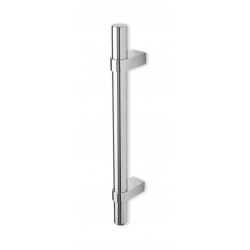 Rockwood RM2260 BandWidth, Collar Mount Straight Door Pull, Rectangular Posts, Flat Ends