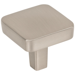 Jeffrey Alexander 905 Whitlock Cabinet Knob, Overall Length-1 1/4"