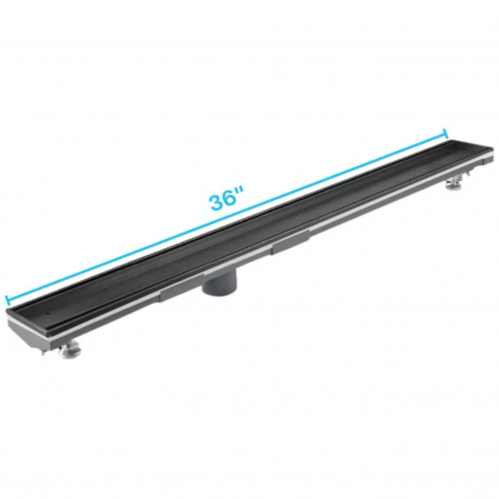 QM Drain 88.630. Mist (Tile-In) Adjustable Kit Lagos Linear Drain 2" Outlet