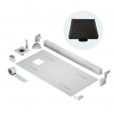 QM Drain SP Curb Delta Shower Pan Kit Square Drain