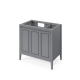 Jeffrey Alexander VN2PER-36 Percival Vanity, Left Offset, Width-36"
