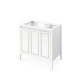 Jeffrey Alexander VN2PER-36 Percival Vanity, Left Offset, Width-36"