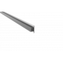 Pemko A371P Split Astragal Seals w/ Pile Brush (1/4"), Mill Finish Aluminum