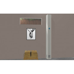 HomeClearAir DVS-BS-HDEX Humidex Standard Basement Air Filter Unit