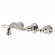 Kingston Brass KS312AL Wall Mount Bathroom Faucets,Metal Lever