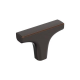 Amerock BP3742 Merced T-Shape Cabinet Knob, Length - 2"