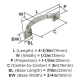 Amerock 200069 Candler Cabinet Pull, Finished - Polished Nickel