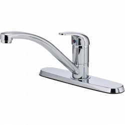 Pfister G134 PFIRST SERIES Single Handle Kitchen Faucet w/ Ultra-Seal, Polished Chrome
