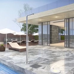 Rain Therapy PS PH-1057 Freestanding outdoor shower with hand shower