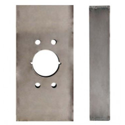 Keedex K-BXED-V22-2AL Alum Box Von Duprin 22 Series w/DT, NL, K or L Trim 2" Wide