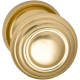 Omnia 472 Interior Traditional Knob Latchset - Solid Brass