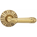 Omnia 332RE Classico Interior Ornate Lever Latchset - Solid Brass