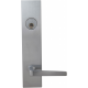 Omnia D12036 Modern Exterior Deadbolt Entrance Lever Lockset - Solid Brass