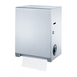 Bobrick B-2860 Touch-Free Surface-Mounted Roll Paper Towel Dispenser, Finish-Satin
