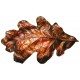 Notting Hill NHBP-84 Oak Leaf Bin Pull 4-5/8 x 2-1/2
