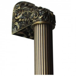 Notting Hill NHO-500 Acanthus Appliance Pull Overall 12