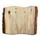 Sierra 6827 Rustic - 2 Blank Switch Plate