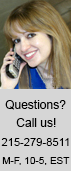 Customer Service: 215-279-8511
